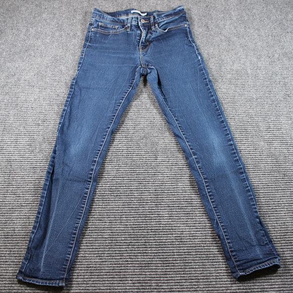 Levi’s Jeans Womens W27 L30 Blue 311 Shaping Skinny Stretch - Picture 2 of 12